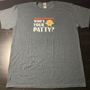 Gildan Stella & Chewy’s Gray Heavy Cotton Tee size L